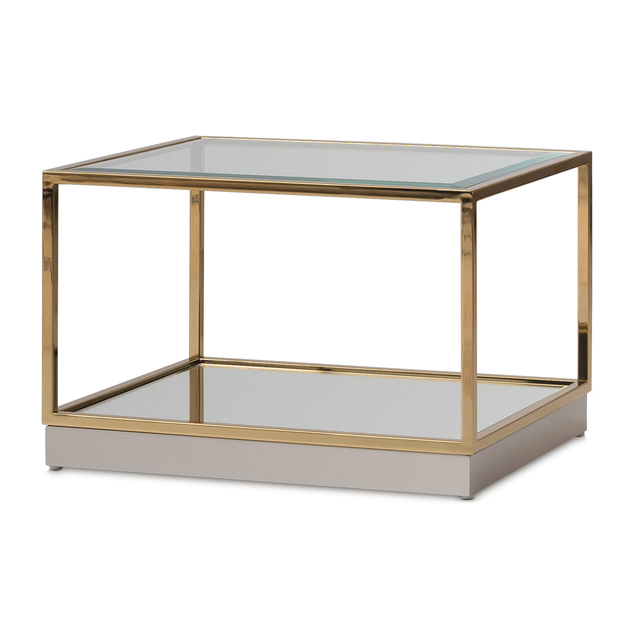 Savannah Breeze Gold Tall Cocktail Table (Set of 2)