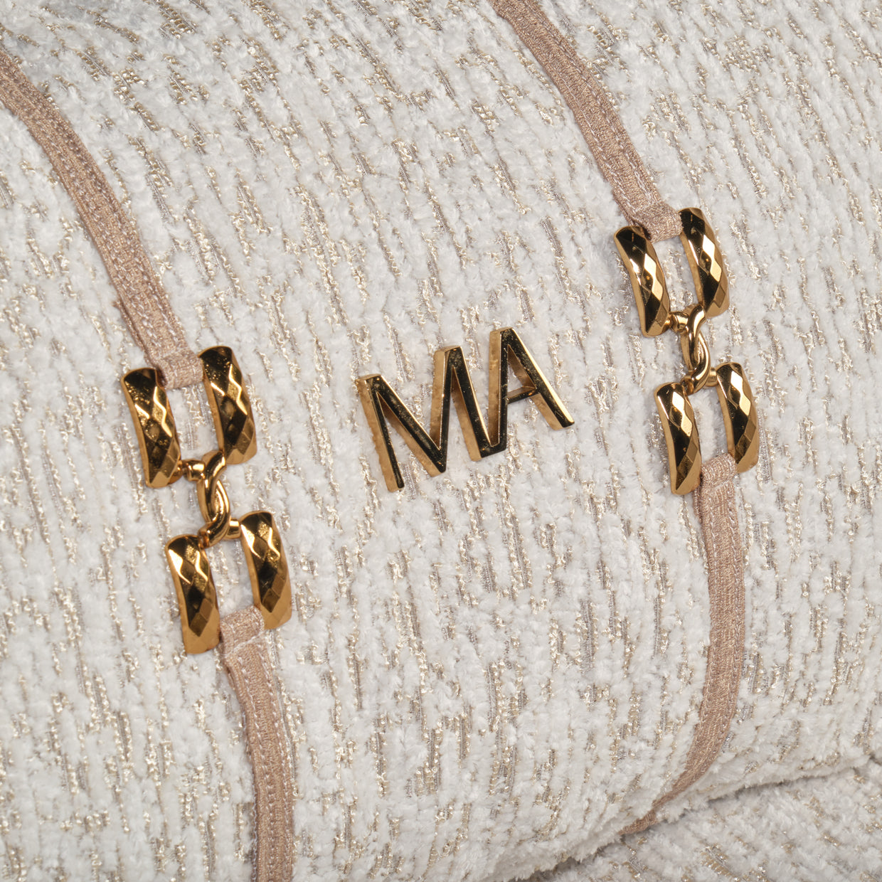 Savannah Breeze Gold/Cashmere Mansion Sofa