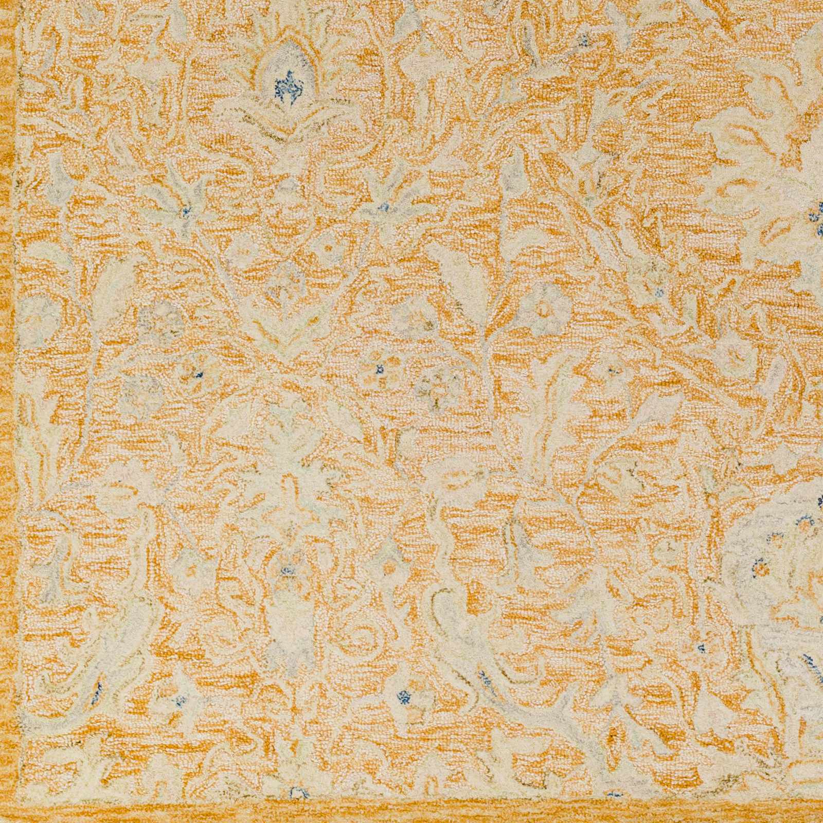 Lonoy 2x3 Small Coral Wool Carpet - Clearance