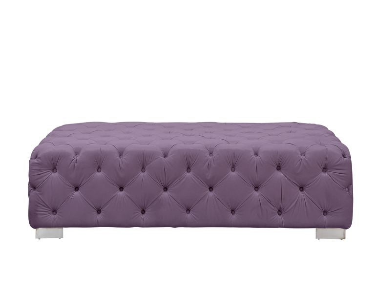 Qokmis Purple Ottoman