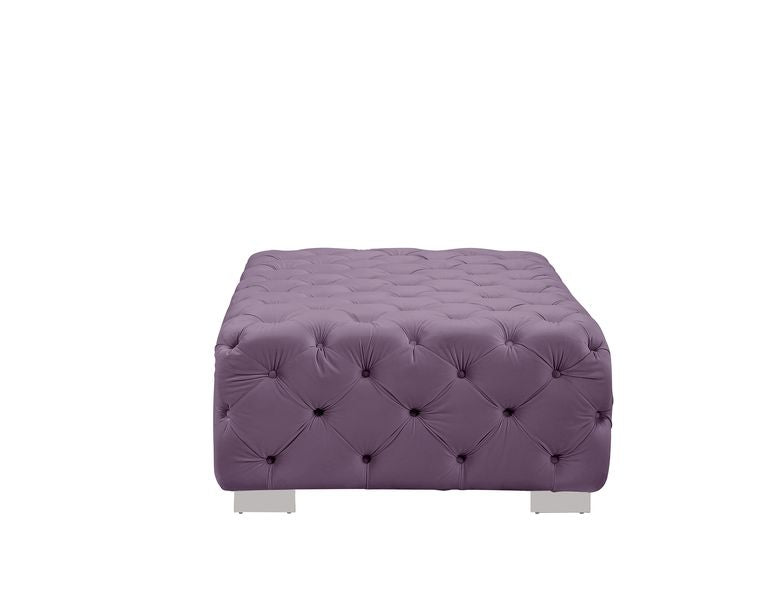 Qokmis Purple Ottoman