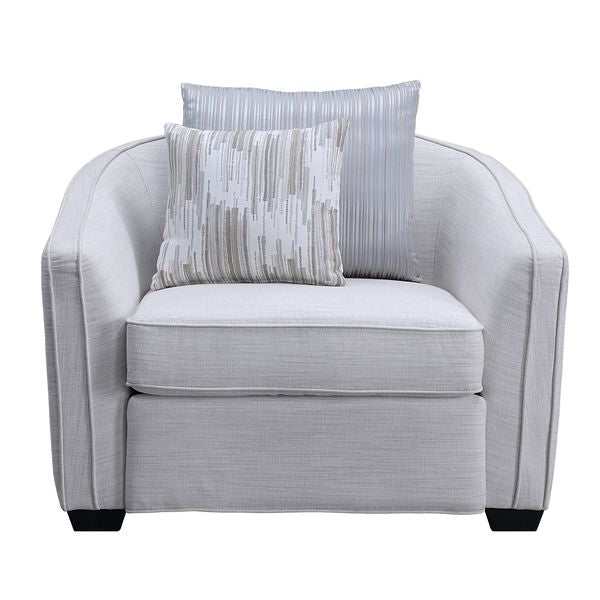Mahler II Beige Chair w/ 2 Pillows