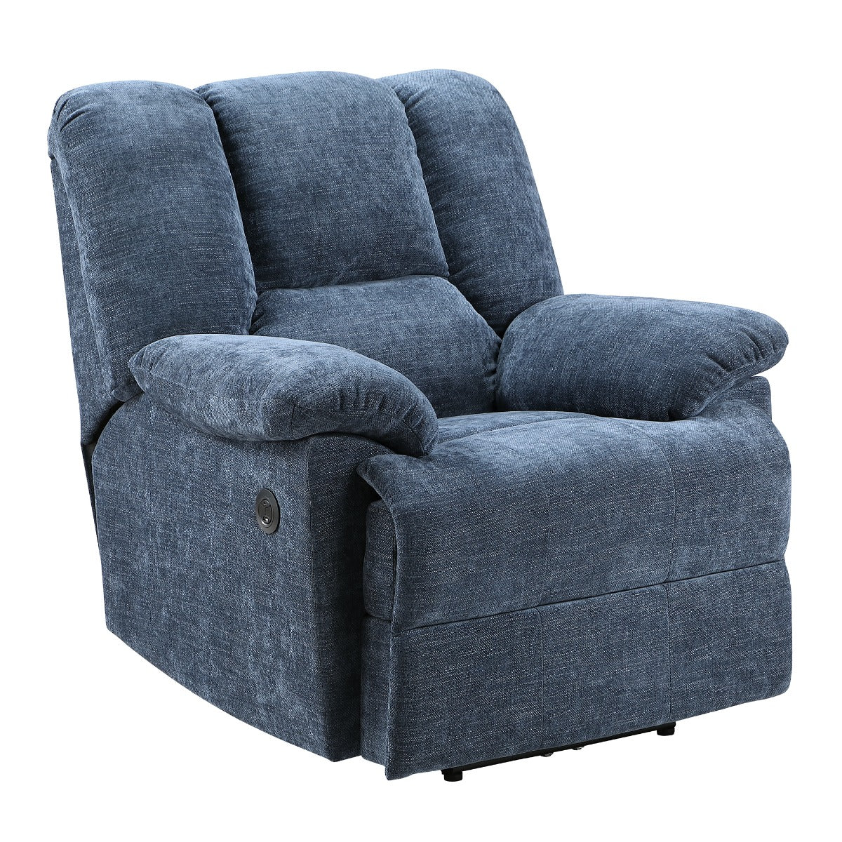 Benson Blue Power Motion Recliner