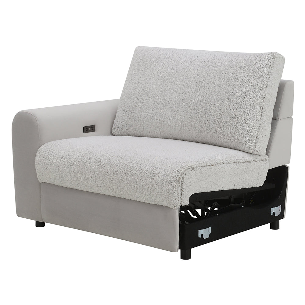 Tarrance Gray Modular Power Reclining Sectional