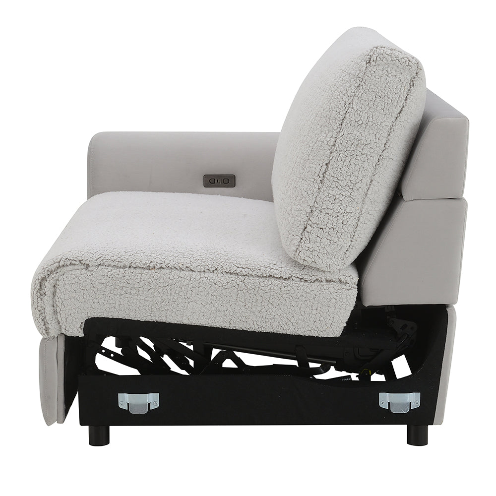 Tarrance Gray Modular Power Reclining Sectional