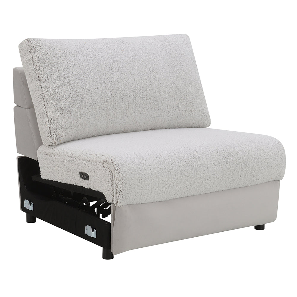 Tarrance Gray Modular Power Reclining Sectional