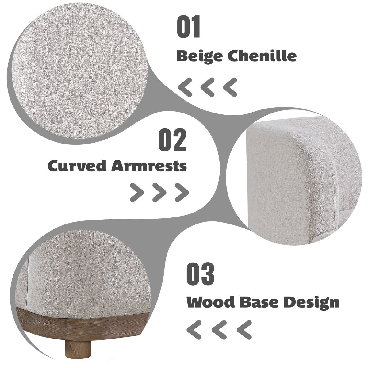 Duncan Beige Chair
