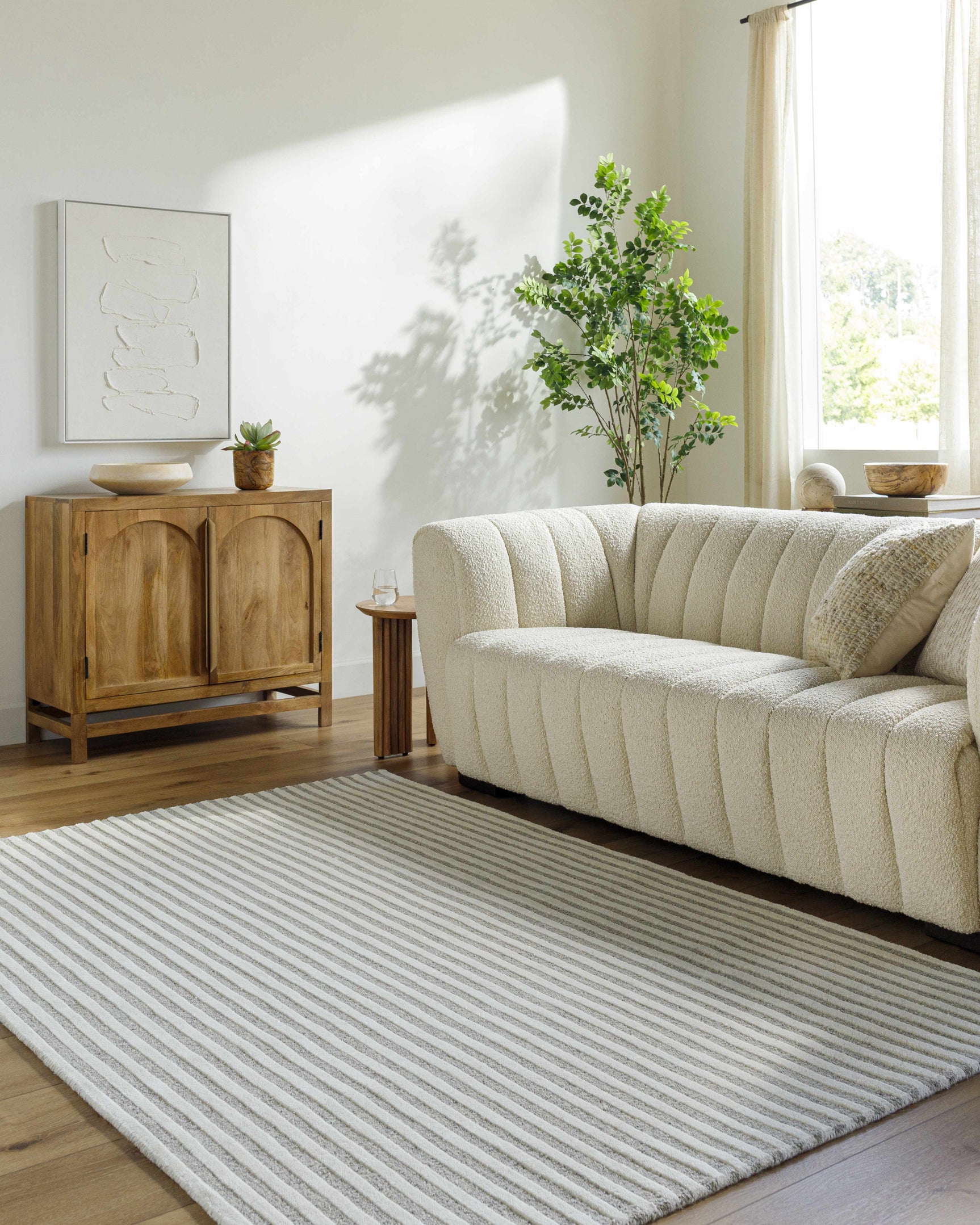 Missa Medium Gray Area Rug - Clearance