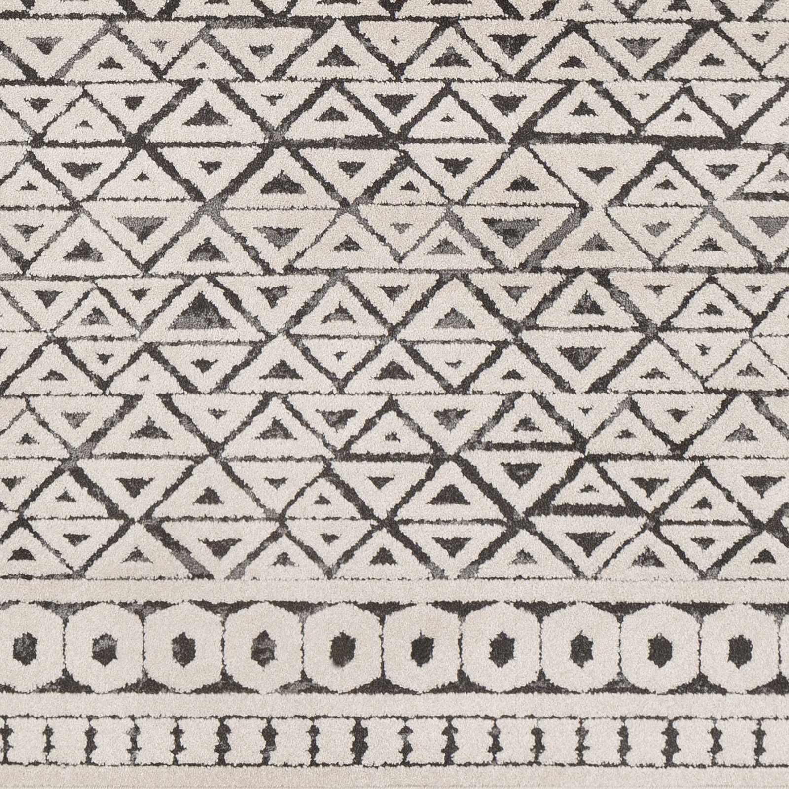 Naylor Beige/Charcoal Rug - Clearance
