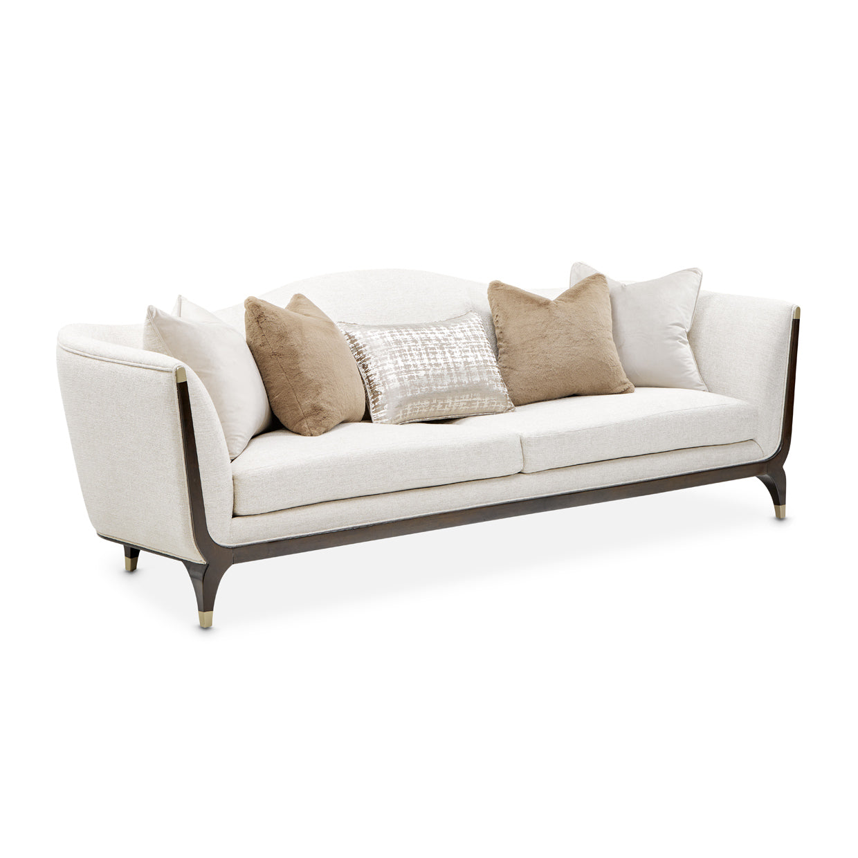 Paris Chic Espresso/Cremini Sofa