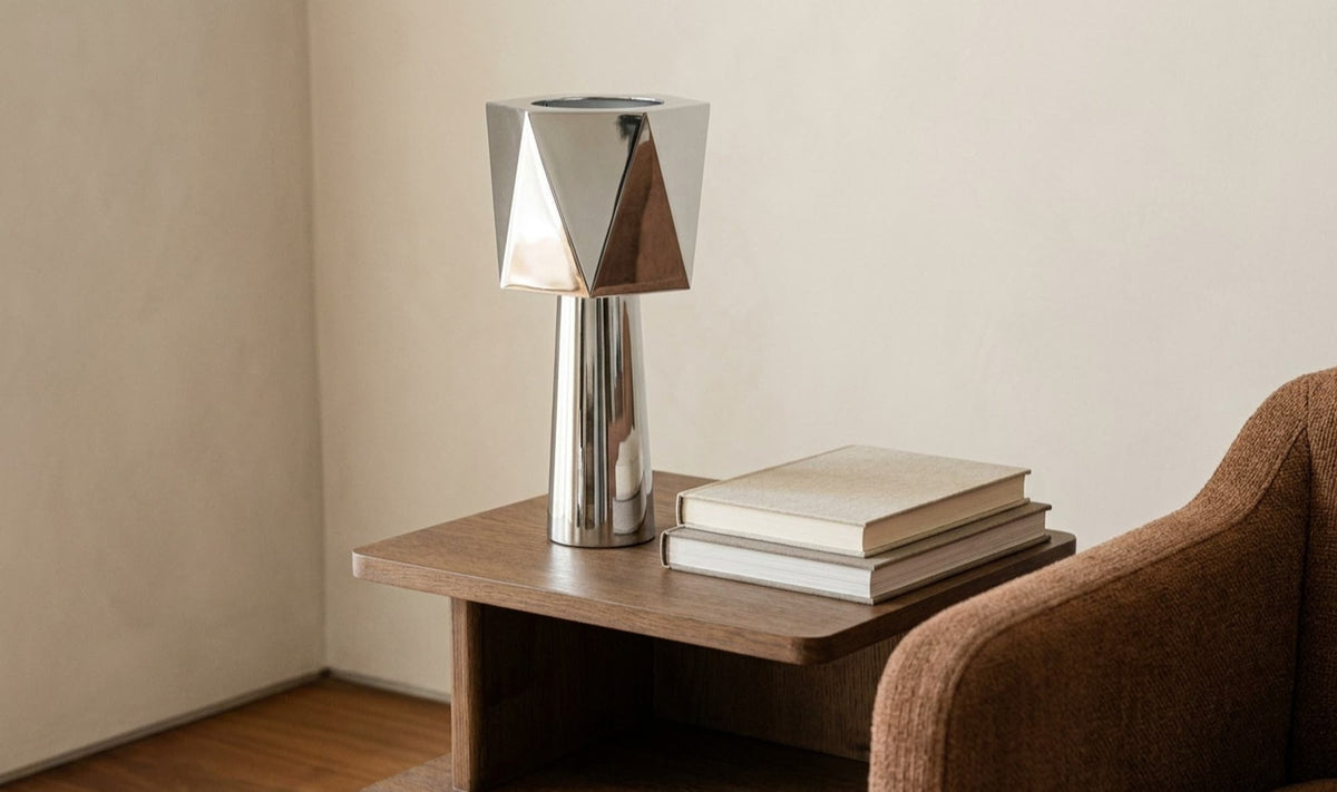 Tolu Silver Table Lamp