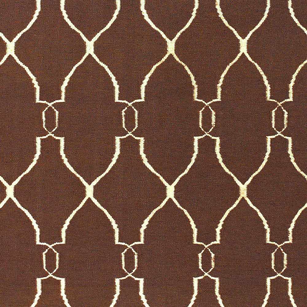 Partington Brown Wool Carpet Area Rug - Clearance