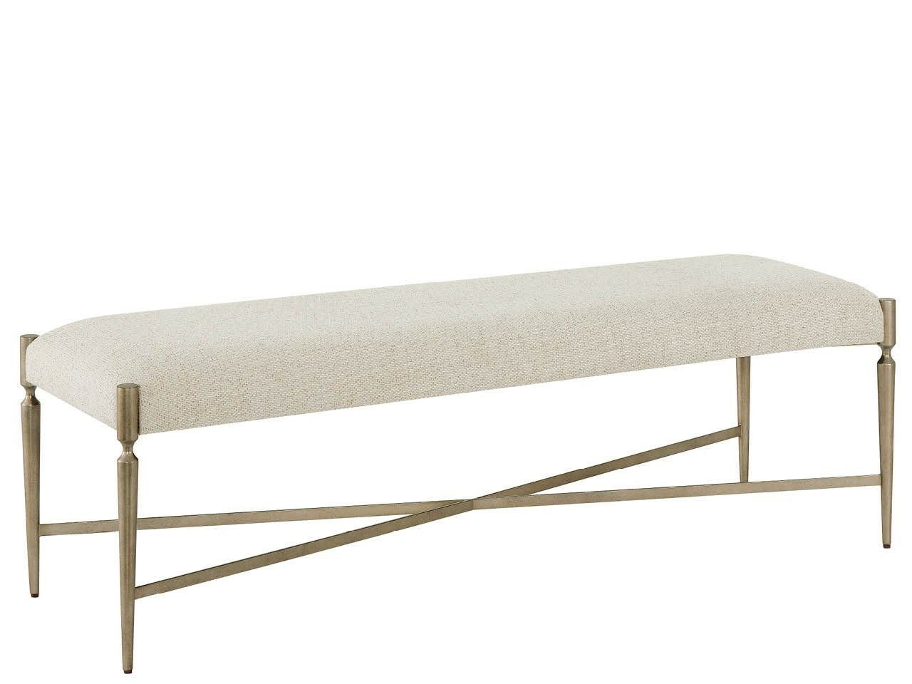 Birchaven Aged Pewter/Bilma Natural Bench
