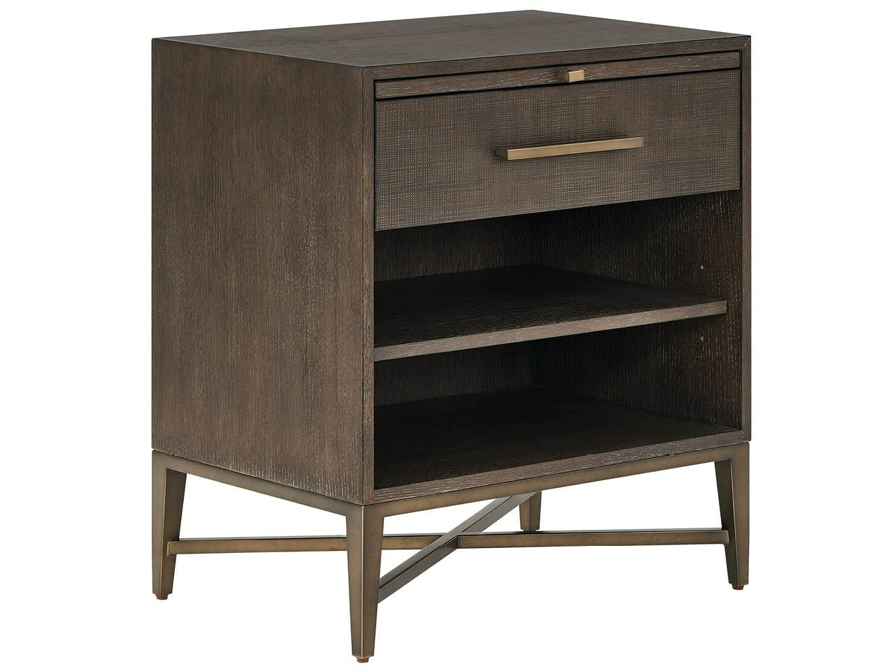 Montclair Cocoa One Drawer Nightstand