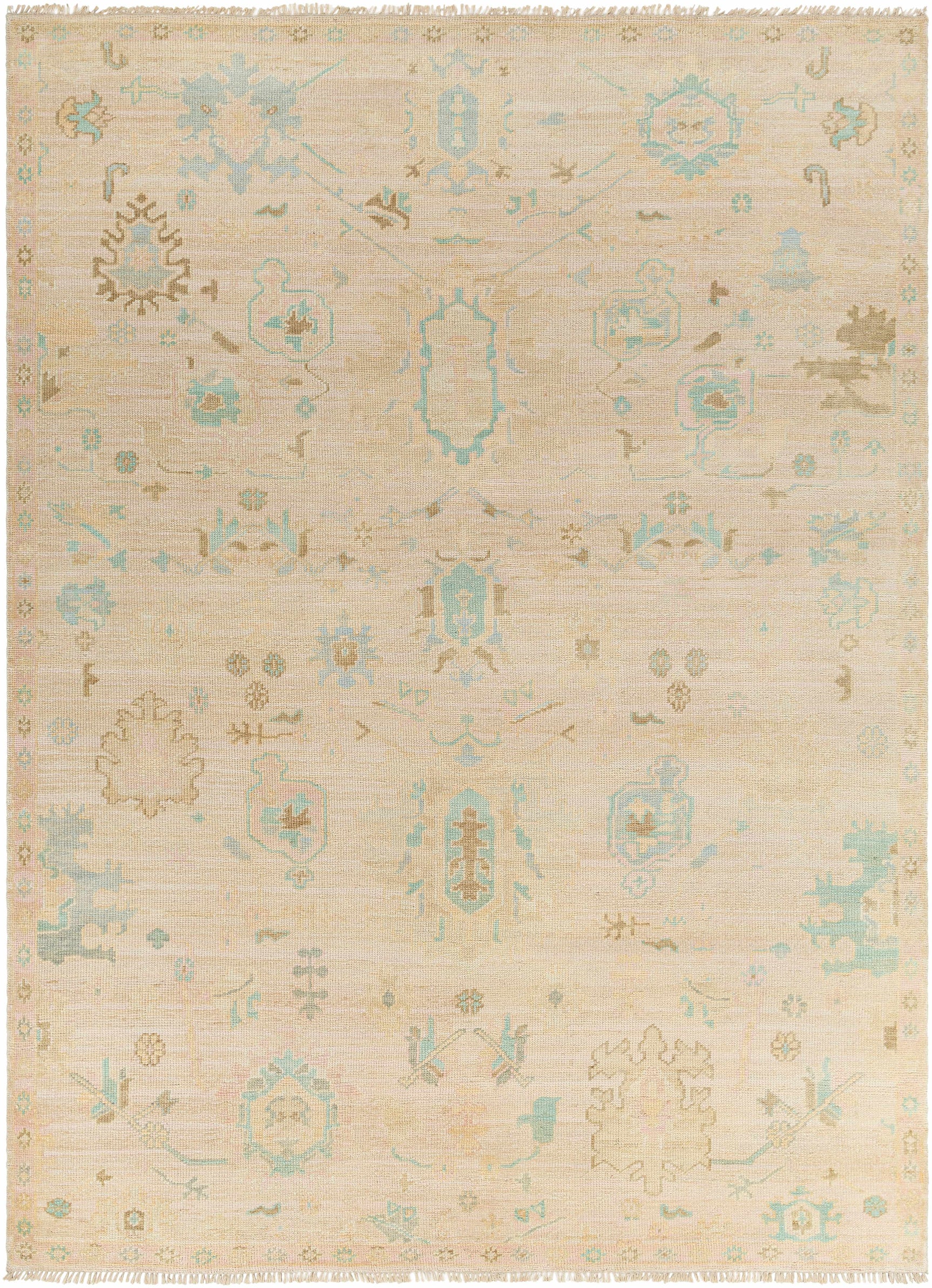 Beige Amiri Area Rug - Clearance