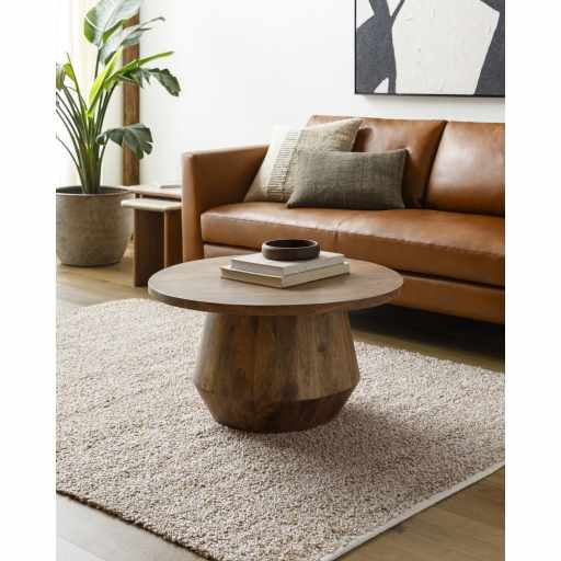 Kamil Beige Solid Area Rug - Clearance