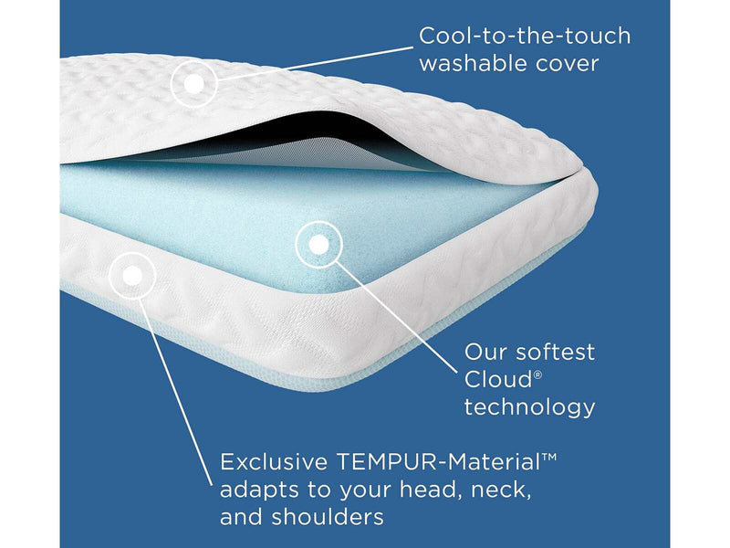 TEMPUR-Adapt® Cloud + Cooling Pillow - Ornate Home