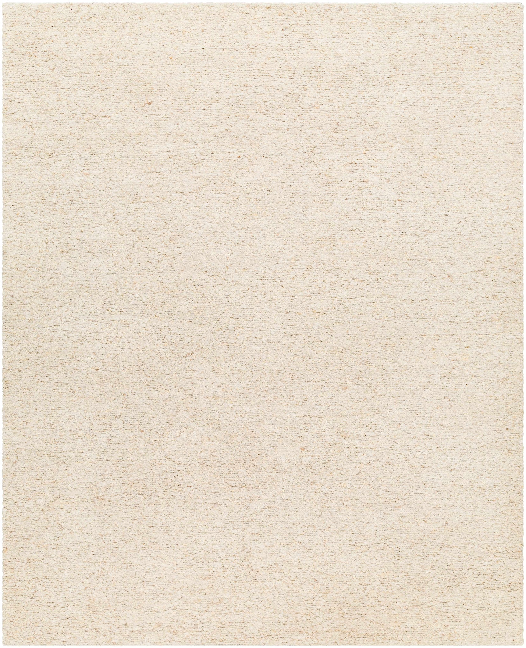 Sera Cream Hand Knotted Wool Area Rug - Clearance