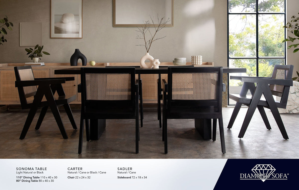 Carter Wood Dining Chair - Ornate Home