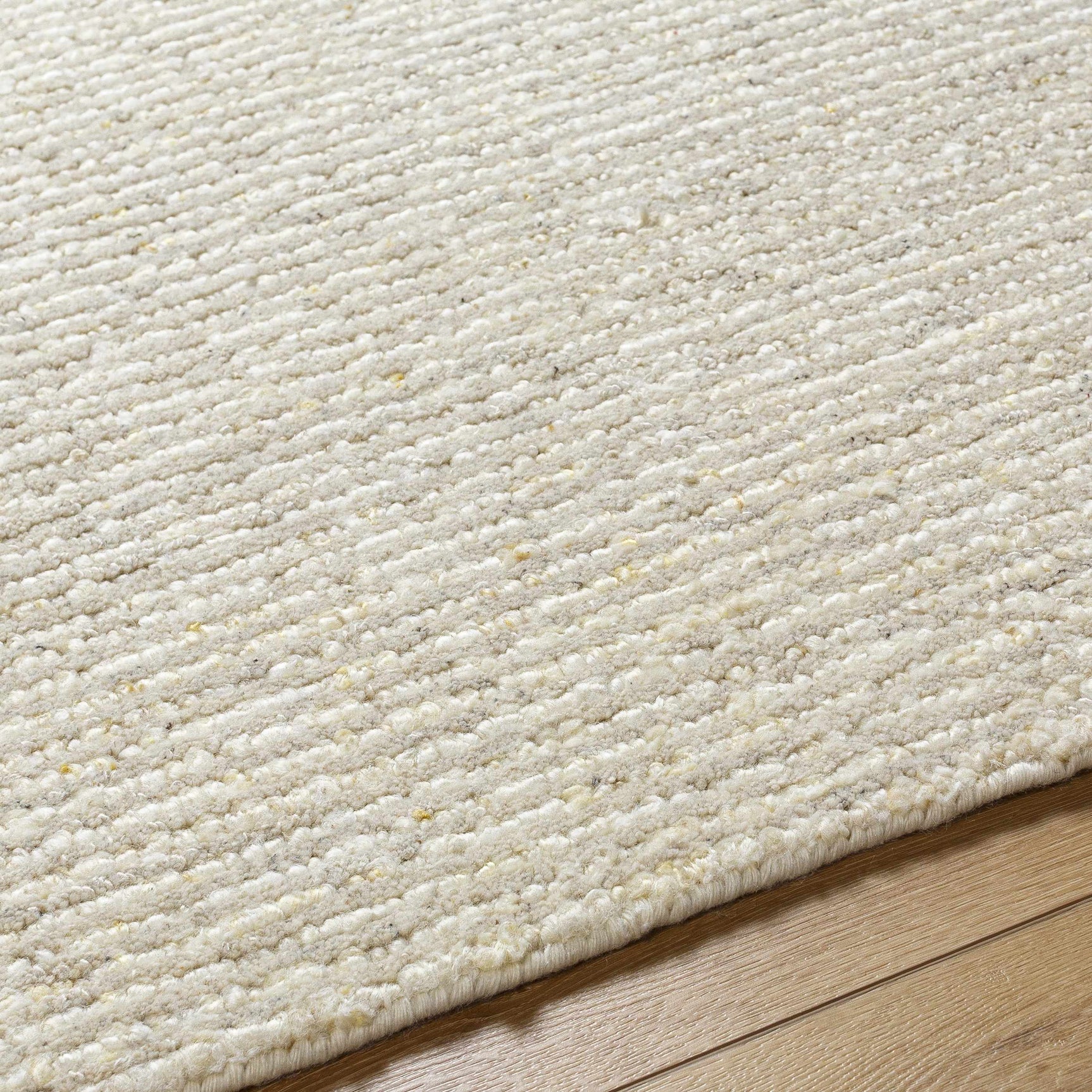 Chaz Cream Wool Rug - Clearance
