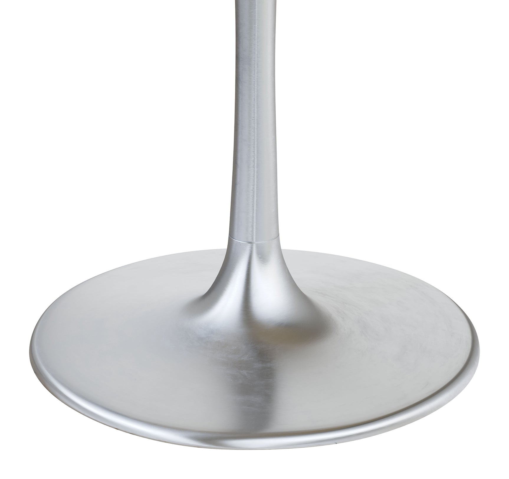 Metropolis Gray & Silver Dining Table
