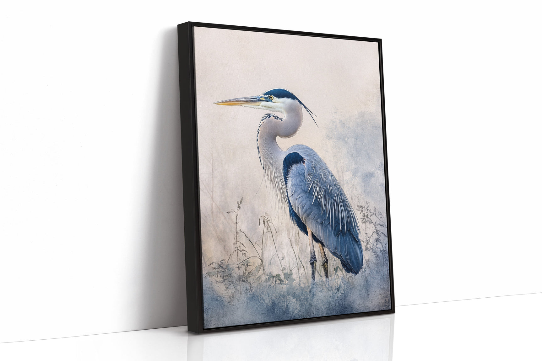 Azure Elegance in Mist