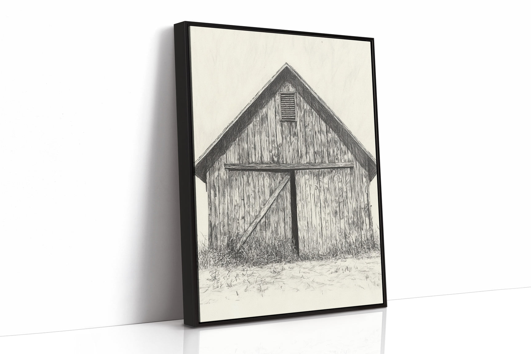 Rustic Echoes: Barn