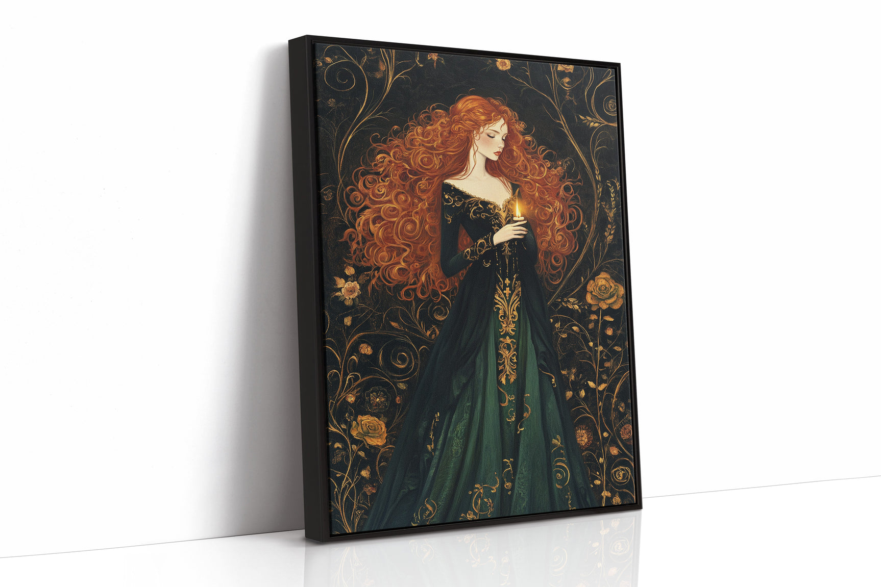 A Flame Among Golden Vines