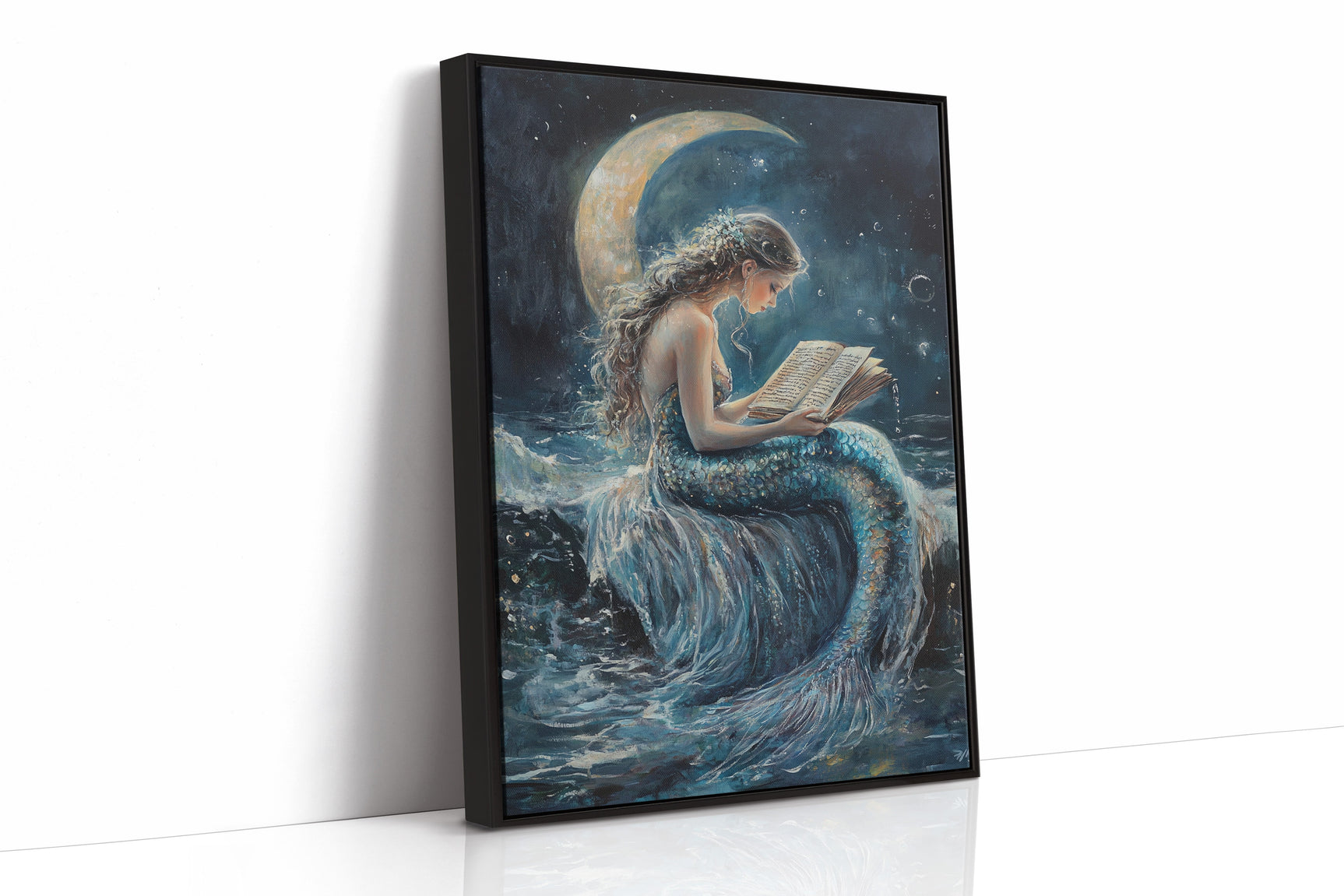 Moonlit Verses Beneath the Waves
