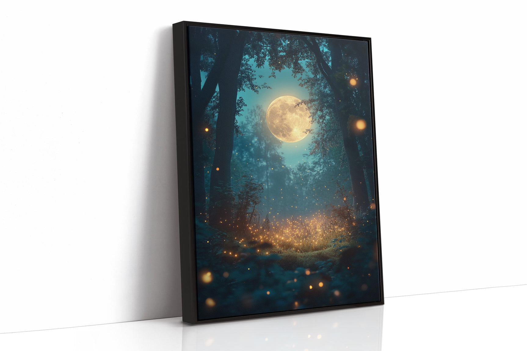 Moonlit Whispers in the Grove