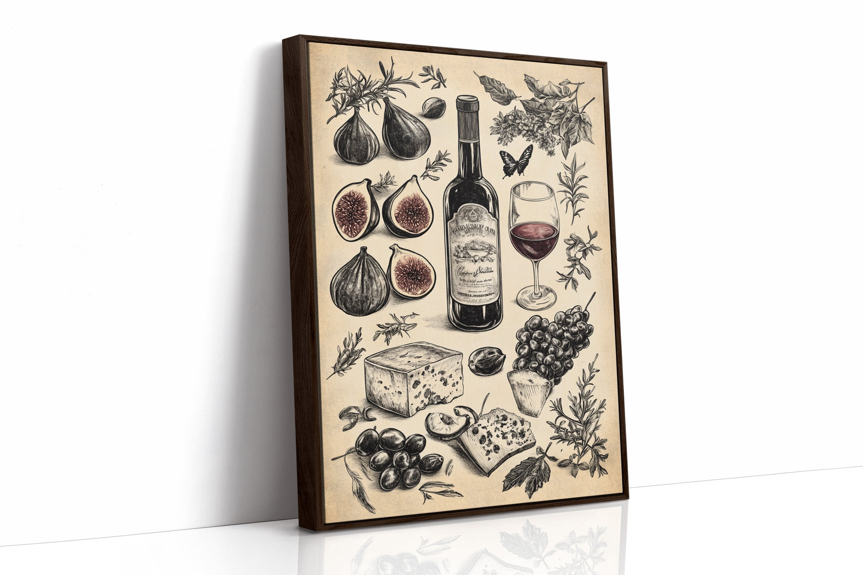 Vintage Vineyard Reverie