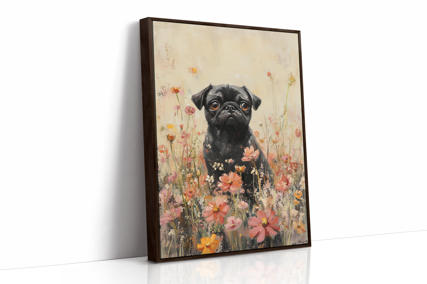 Blissful Pug Meadow