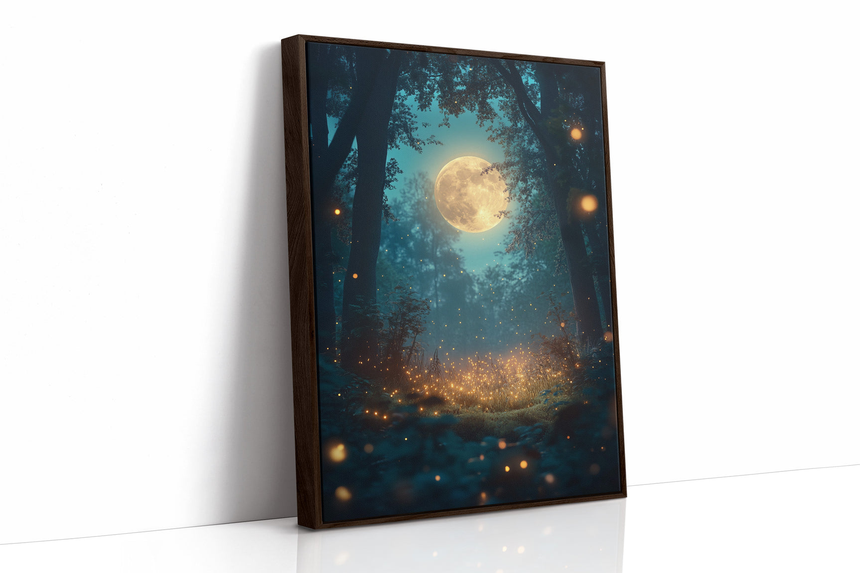 Moonlit Whispers in the Grove