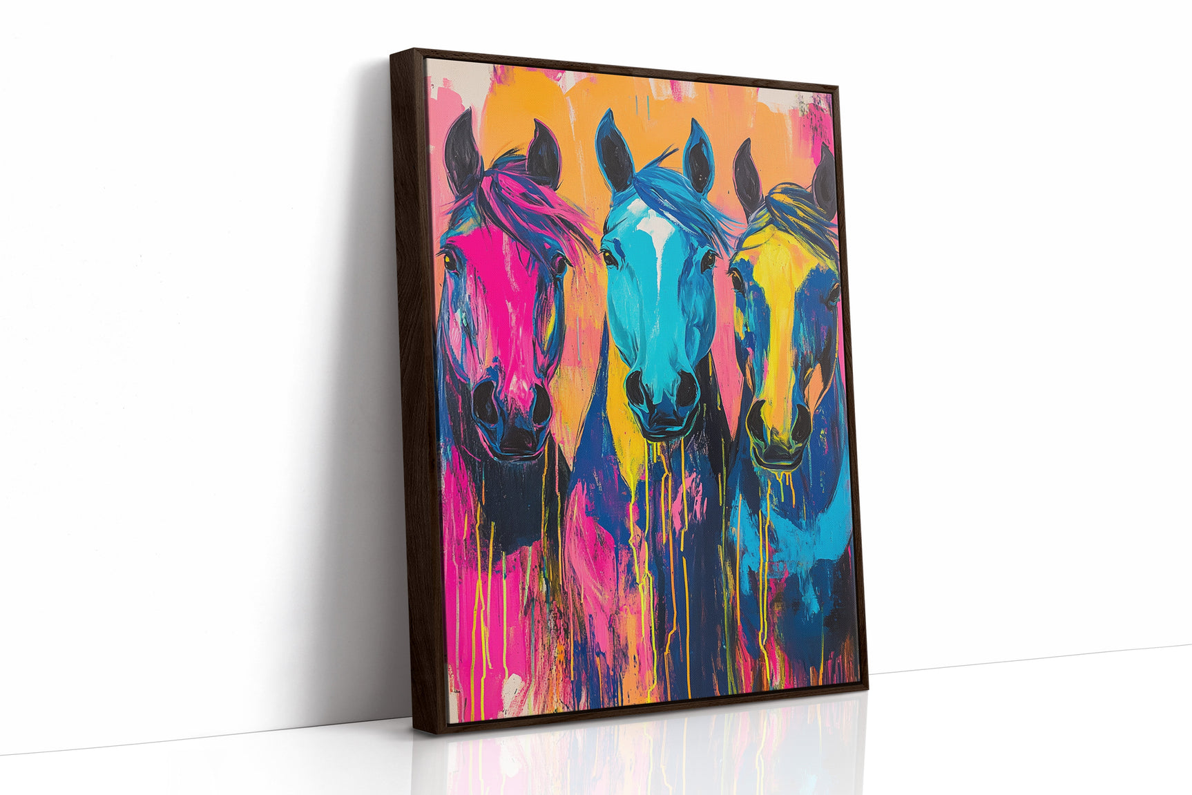 Vibrant Gallop at Dusk