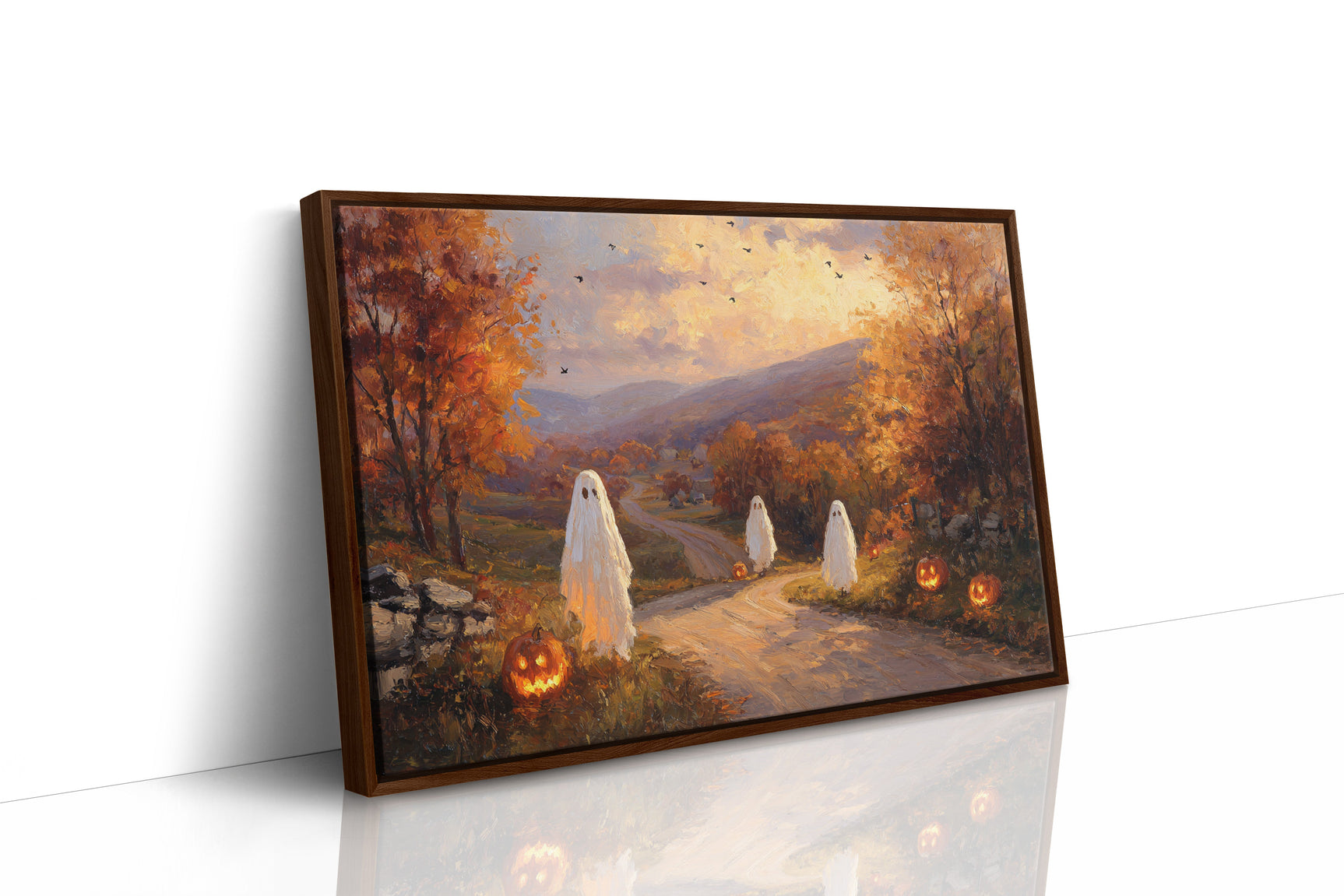 Beneath Autumn's Gilded Veil