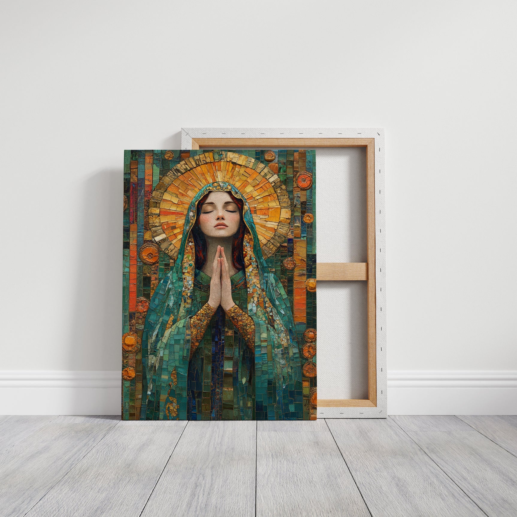 Serenity in Mosaic Light