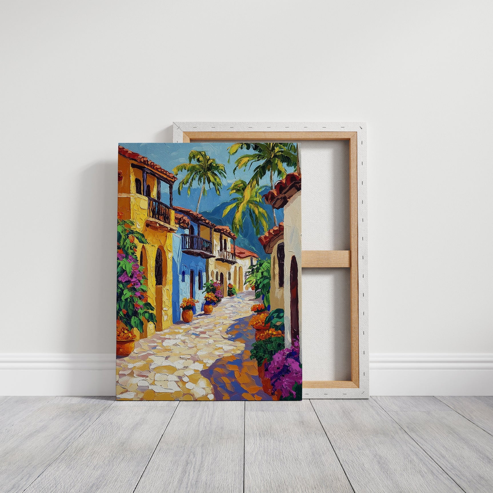 Sunlit Pathways of Color
