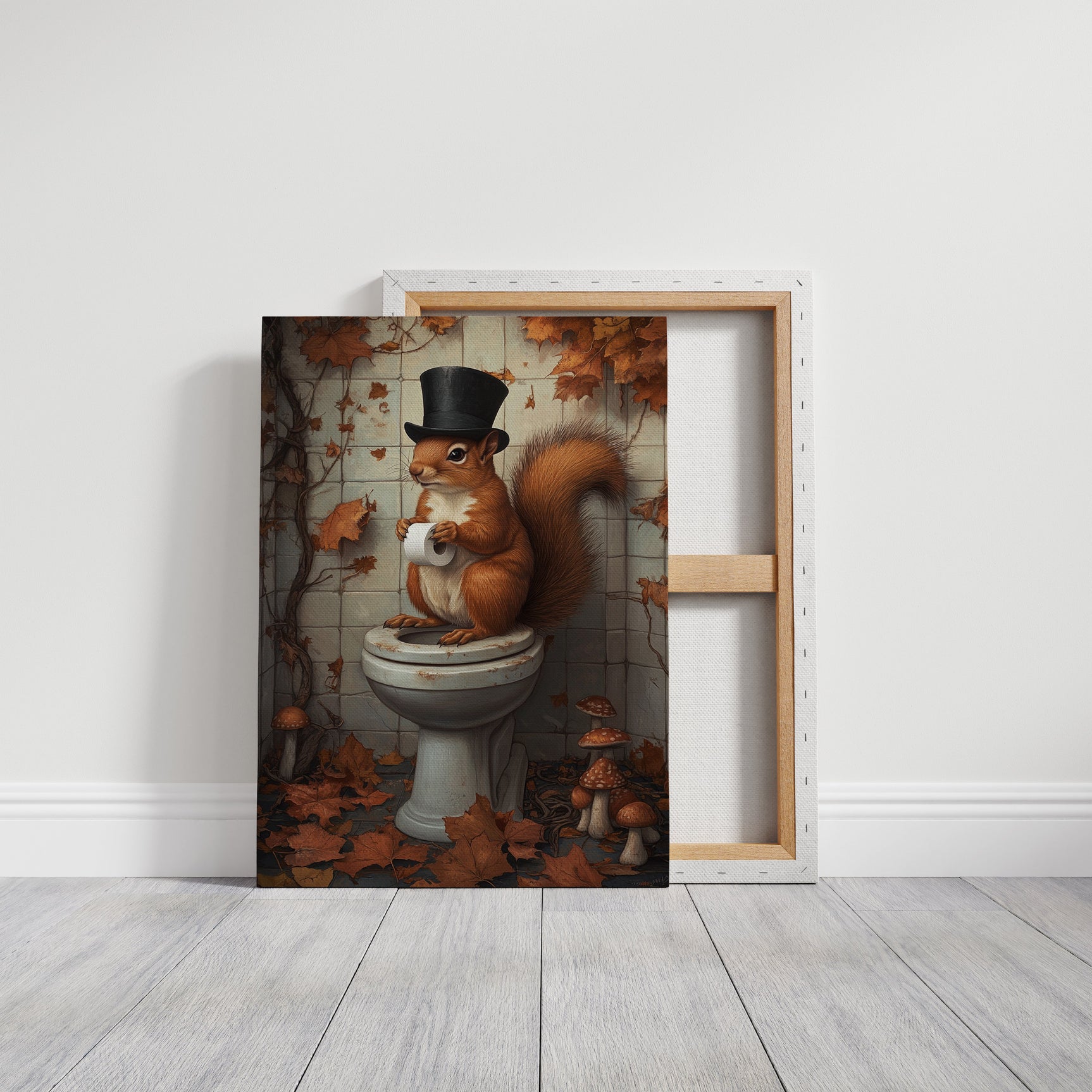 A Squirrel's Unexpected Interlude