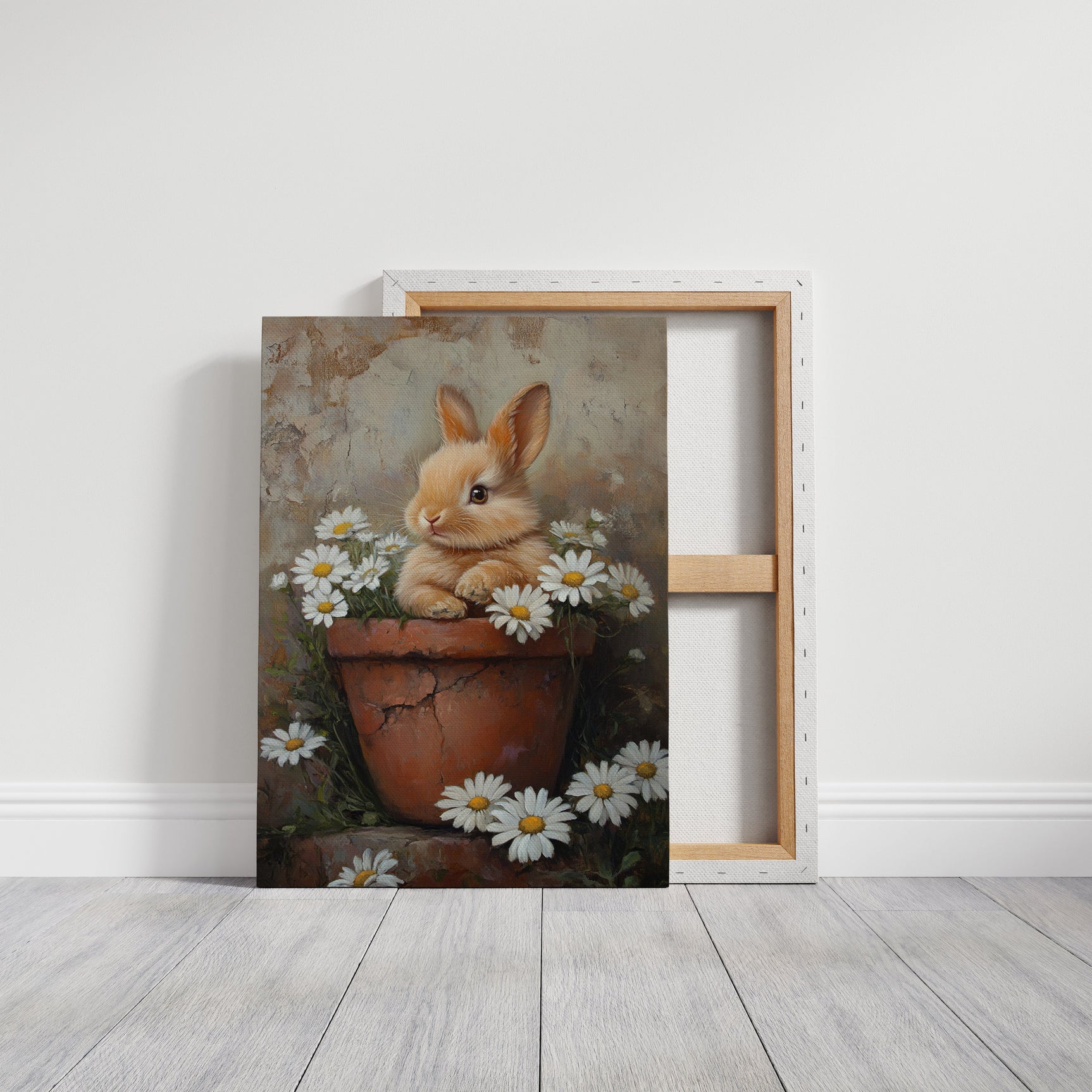 Rustic Bunny Blossom Reverie