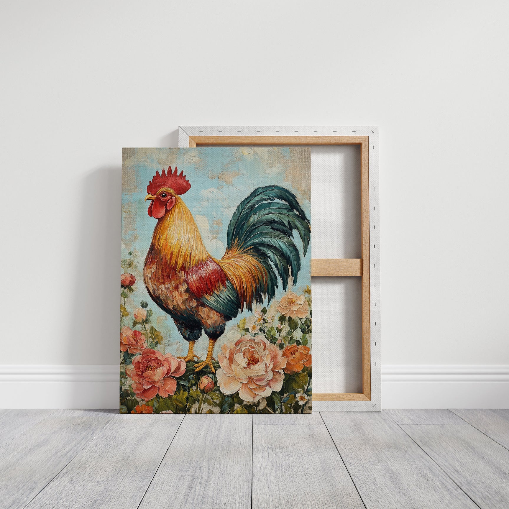 Sunlit Rooster