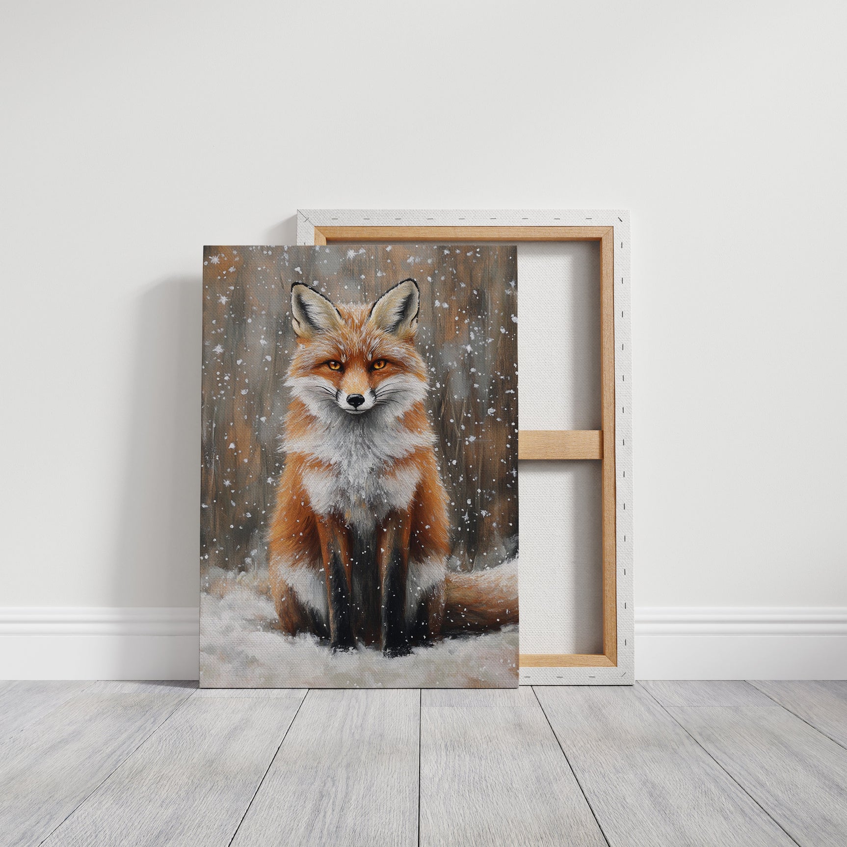 Crimson Snow Fox