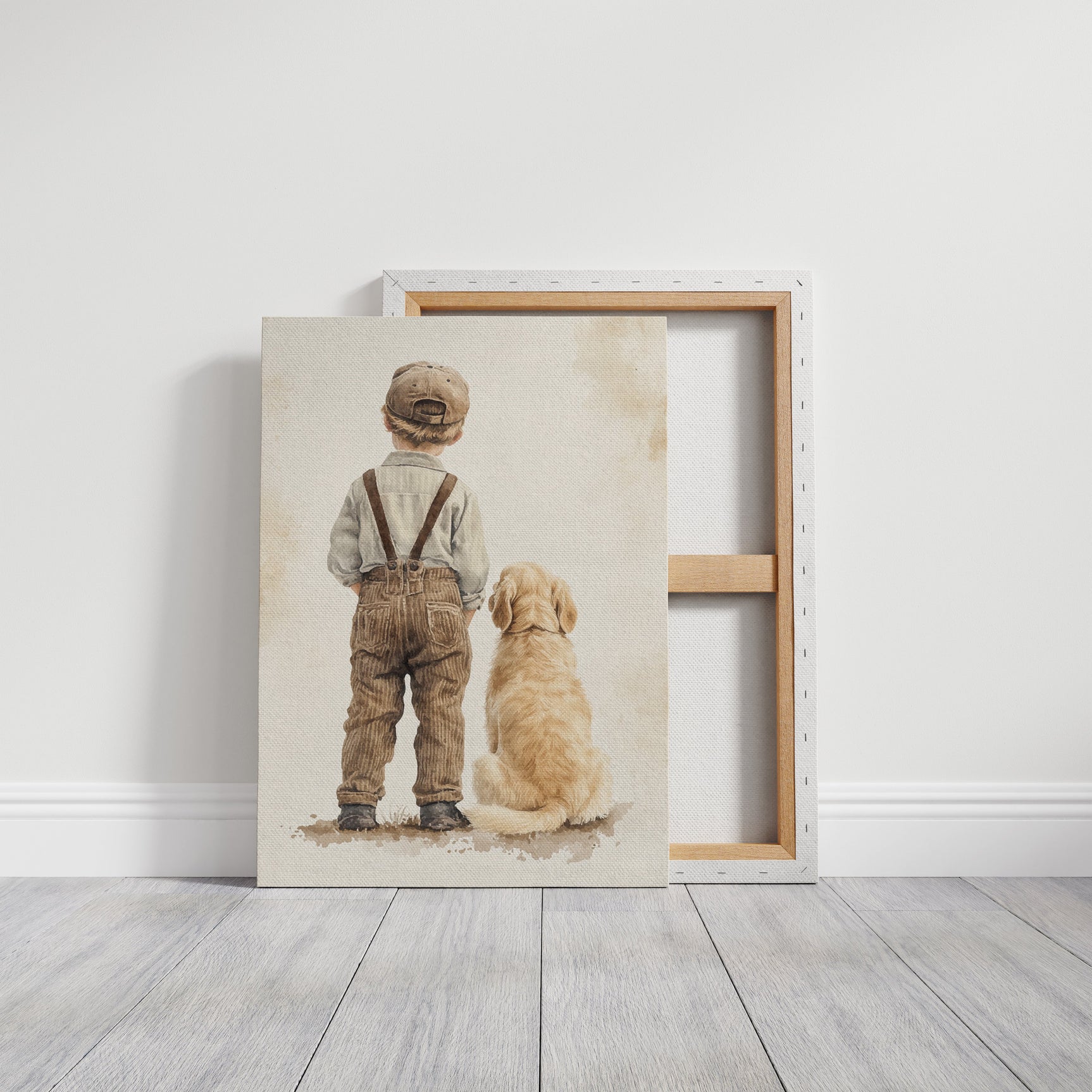 Timeless Companions in Sepia