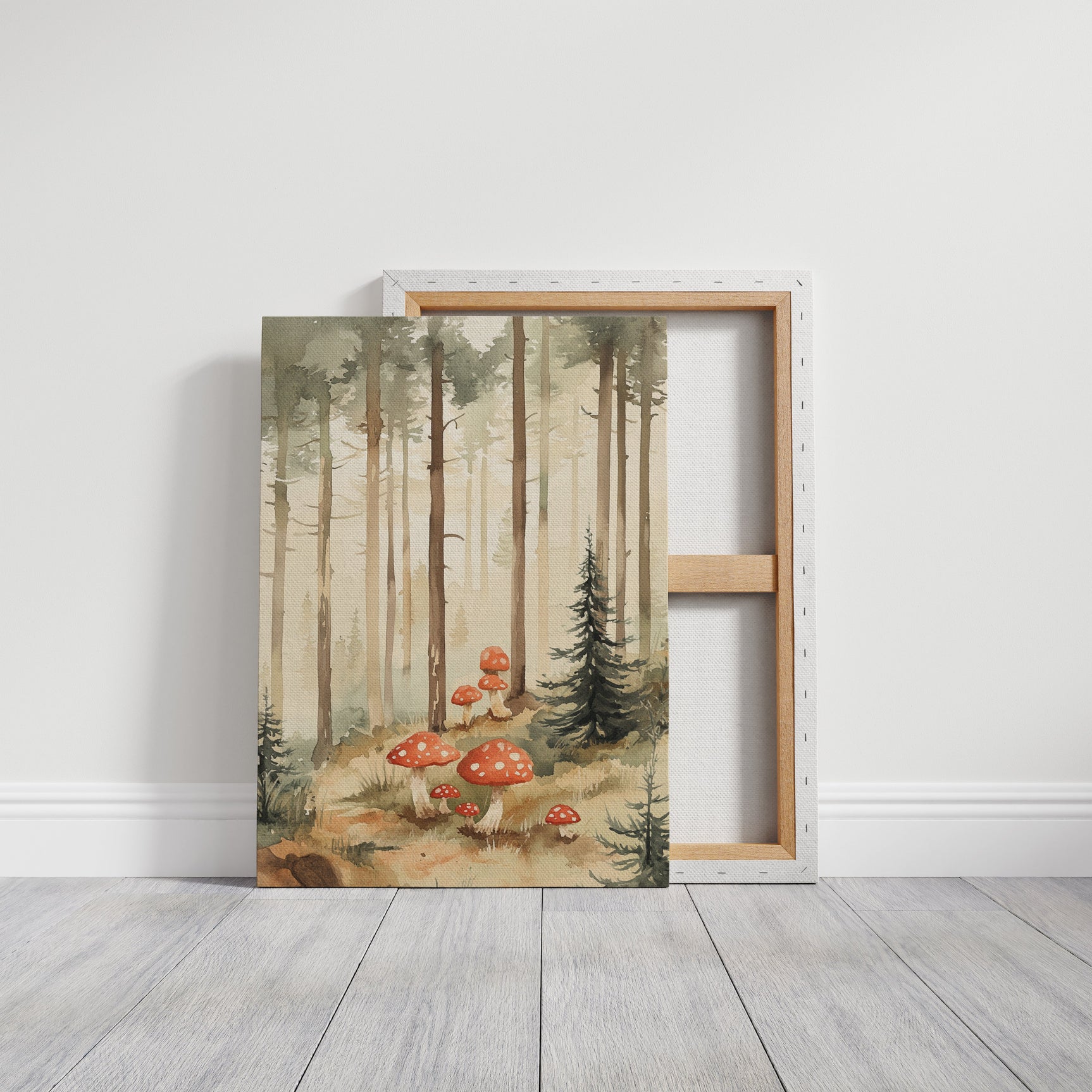 Mushroom Serenade in the Pines