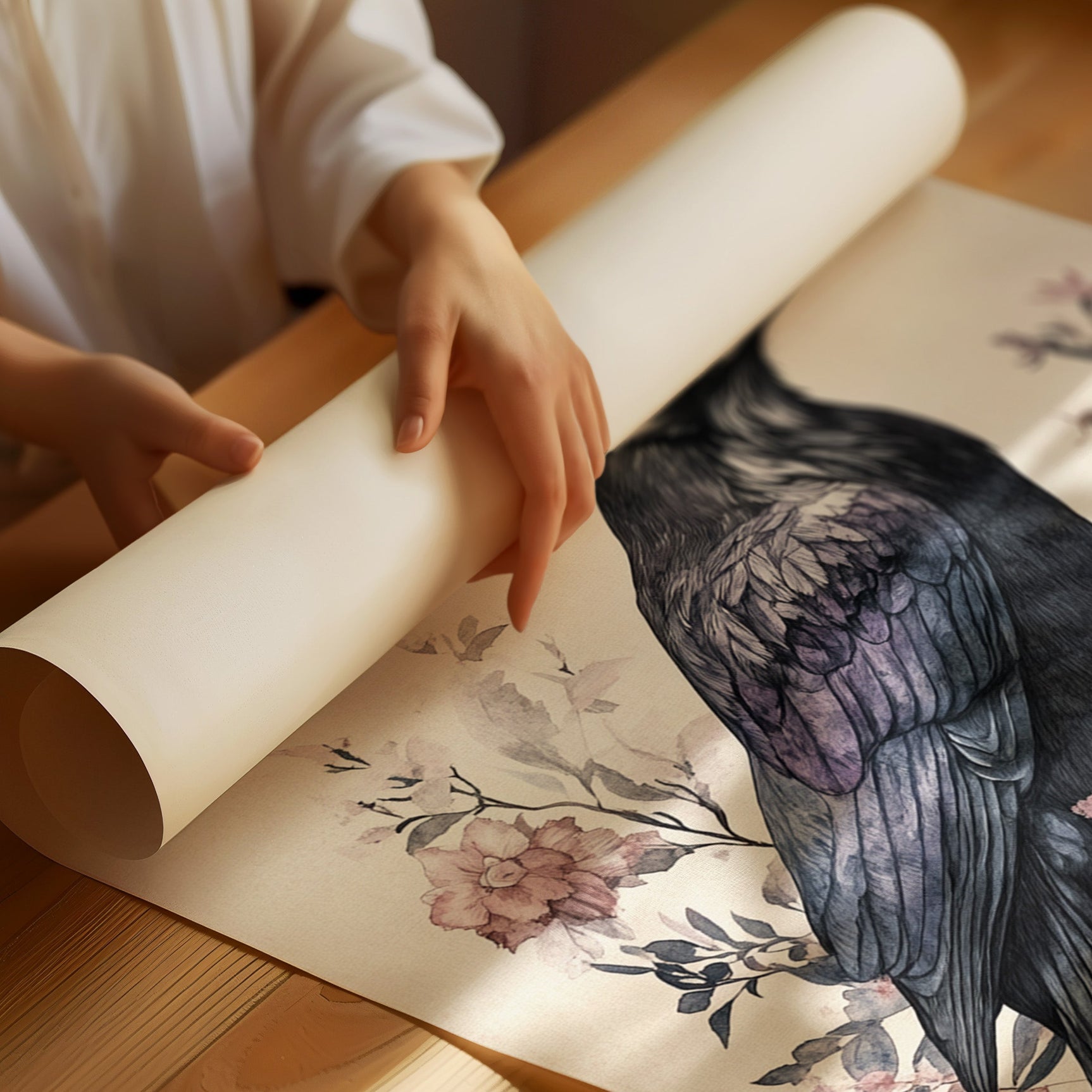 In Bloom With Midnight Wings