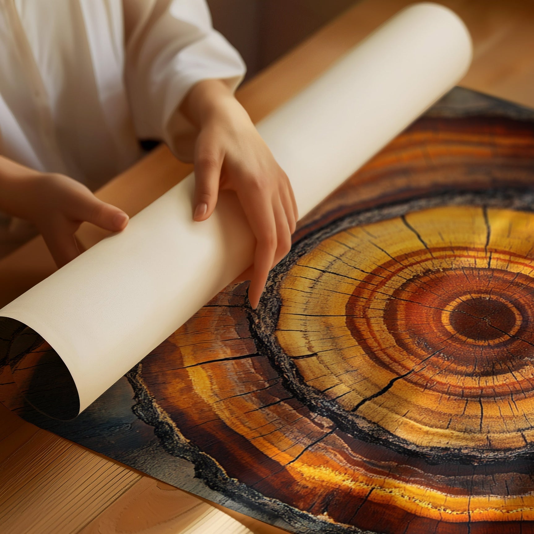 Amber Serenity Circle
