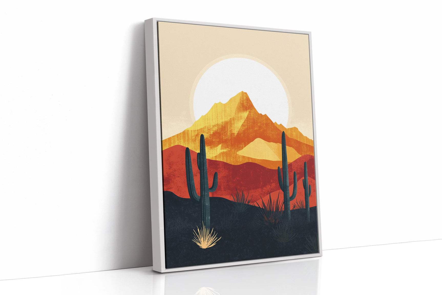 Desert Sunrise - Bold Landscape Art