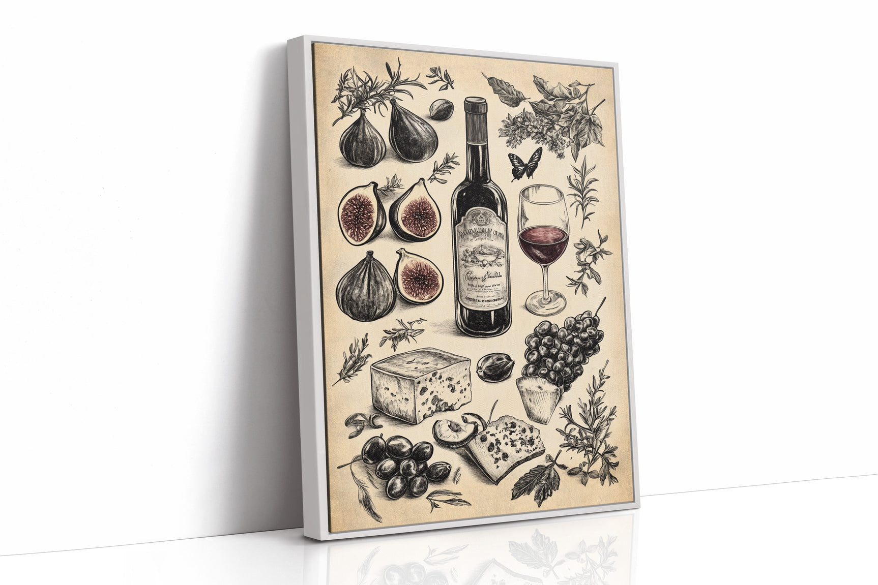 Vintage Vineyard Reverie