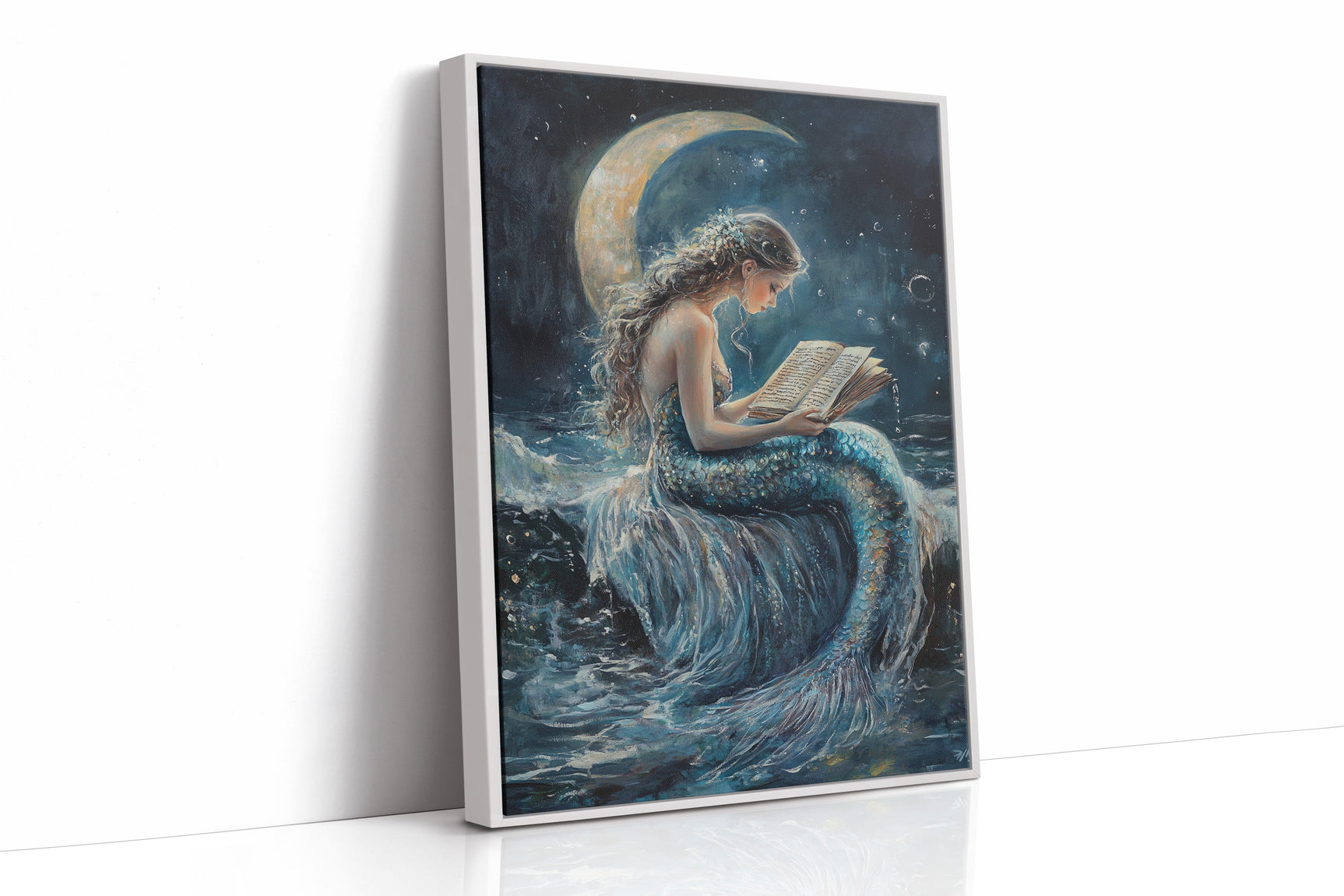 Moonlit Verses Beneath the Waves