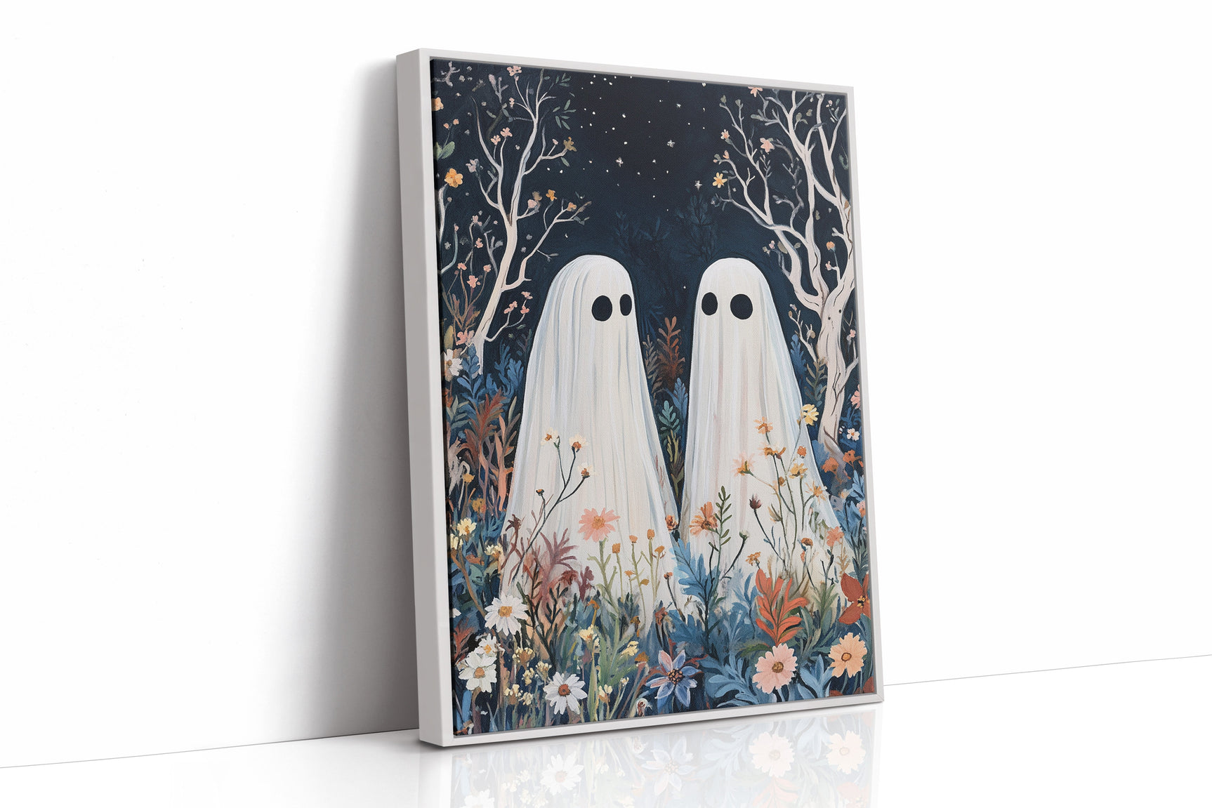 Whispers in the Moonlit Garden