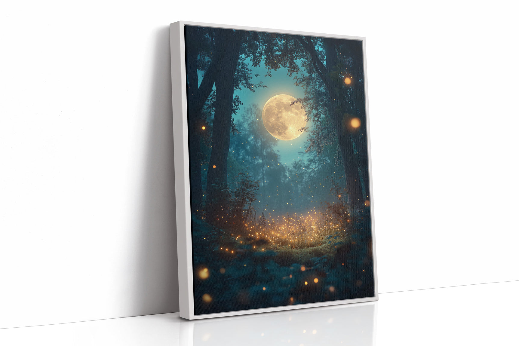 Moonlit Whispers in the Grove